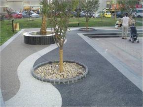 透水混凝土,彩石透地坪,藝術壓花地坪_CO土木在線